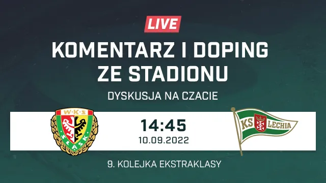 LIVE: Śląsk Wrocław - Lechia Gdańsk (NA ŻYWO)