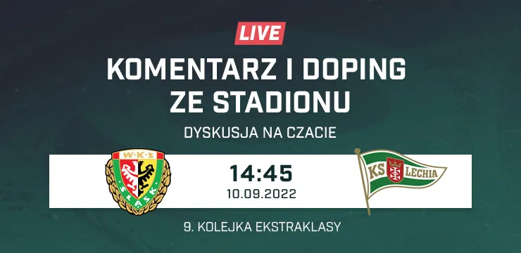 LIVE: Śląsk Wrocław - Lechia Gdańsk (NA ŻYWO)