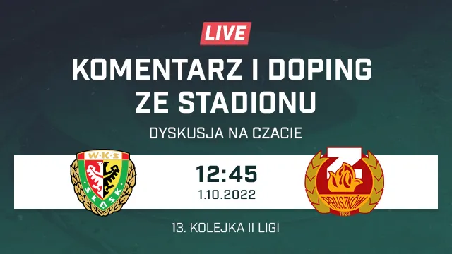 LIVE: Śląsk II Wrocław - Znicz Pruszków (NA ŻYWO)