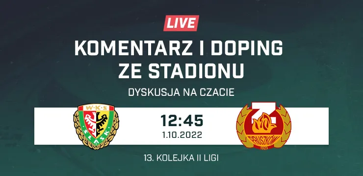 LIVE: Śląsk II Wrocław - Znicz Pruszków (NA ŻYWO)