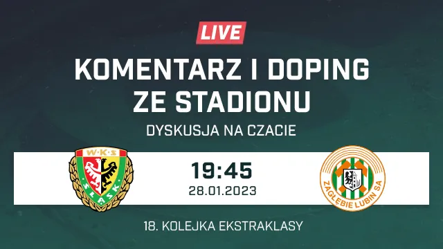 LIVE: Śląsk Wrocław - Zagłębie Lubin (NA ŻYWO)