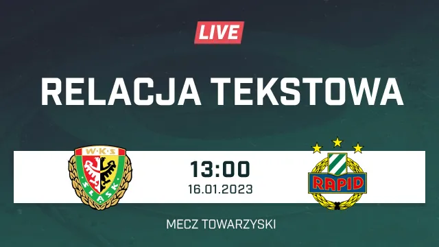 LIVE: Śląsk Wrocław - Rapid Wiedeń (NA ŻYWO)