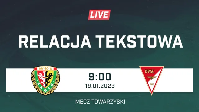 LIVE: Śląsk Wrocław - Debreczyn VSC (NA ŻYWO)