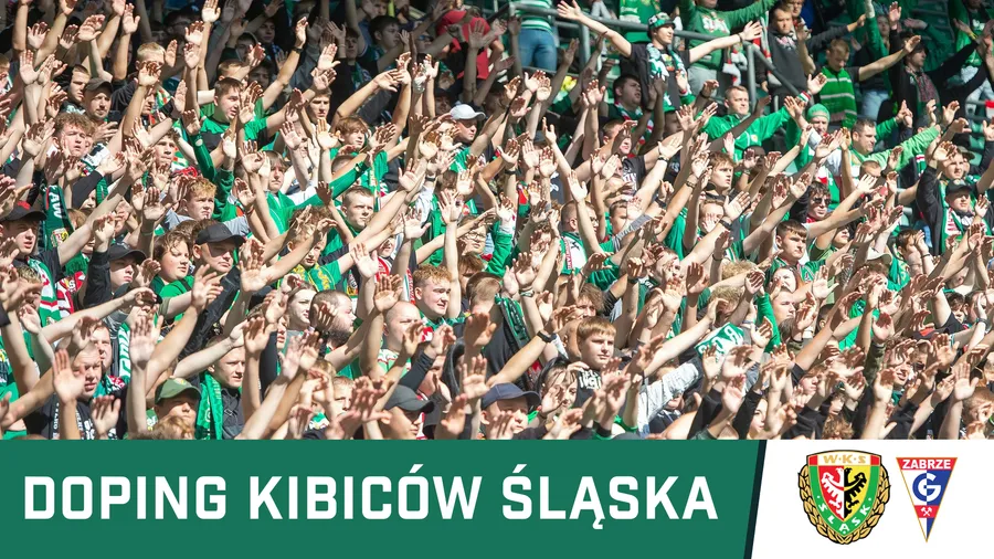 WIDEO: Doping kibiców Śląska w meczu z Górnikiem