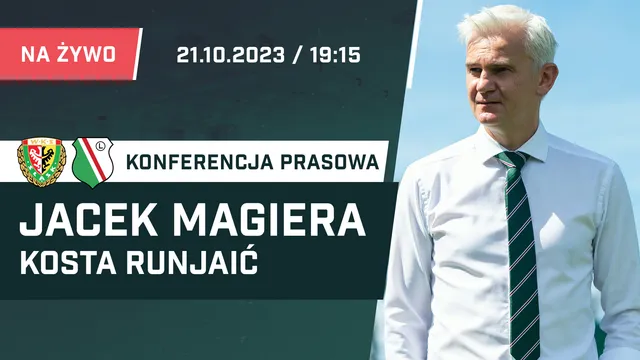 LIVE: Magiera i Runjaić po meczu Śląsk - Legia