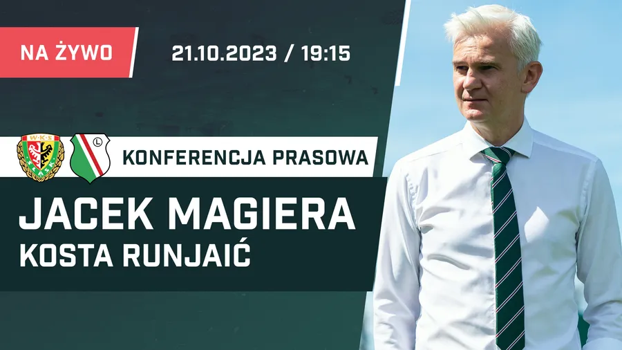 LIVE: Magiera i Runjaić po meczu Śląsk - Legia