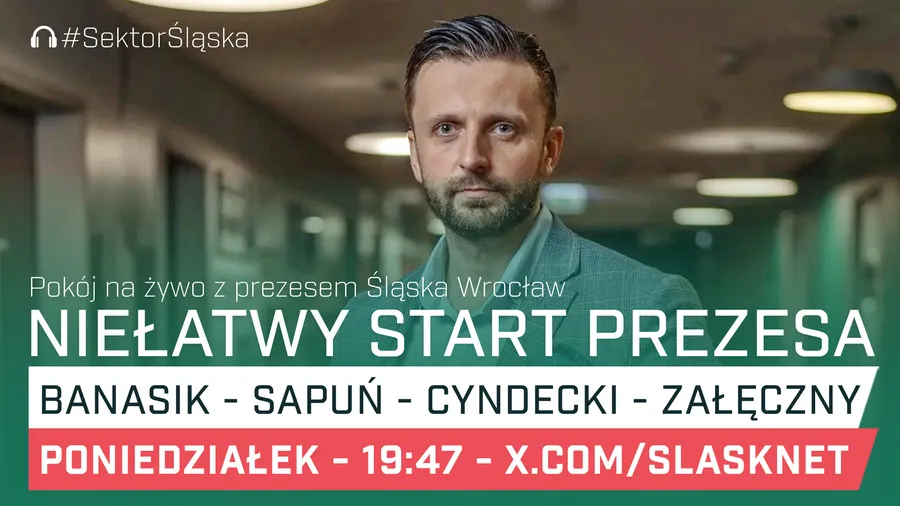 Prezes Śląska gościem odmienionego podcastu #SektorŚląska