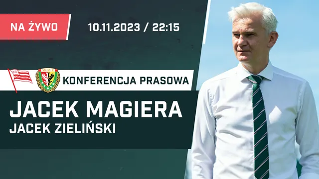 LIVE: Magiera i Zieliński po meczu Cracovia - Śląsk