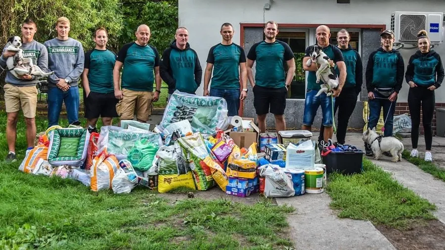 Zbiórka darów przed meczem z Rakowem