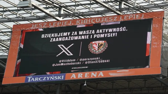 Śląsk buduje społeczność. Kibice na telebimie