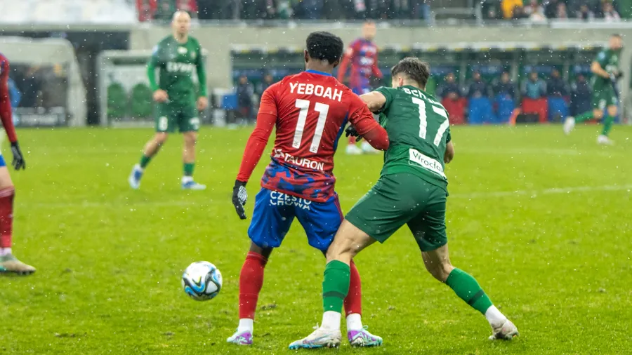 Yeboah we Wrocławiu, tym razem w barwach Rakowa (ROZMOWA)