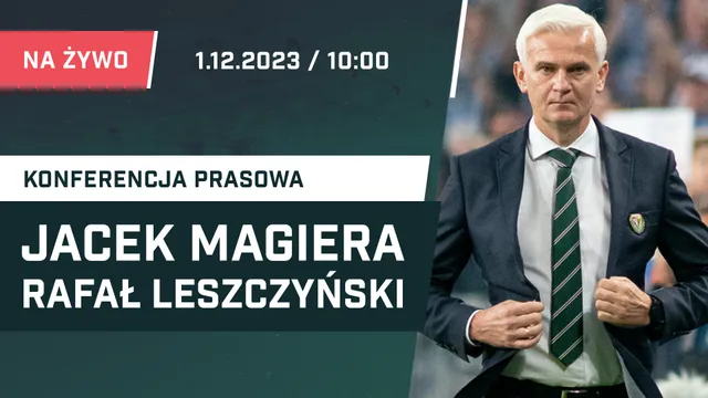 LIVE: Magiera i Leszczyński przed meczem Śląsk - Raków