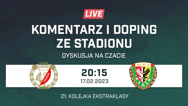 LIVE: Widzew Łódź - Śląsk Wrocław (NA ŻYWO)