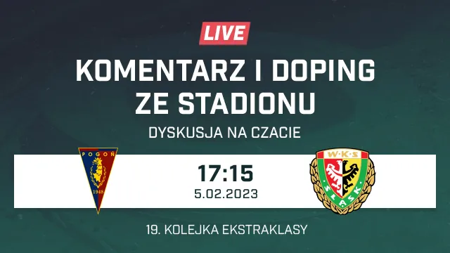 LIVE: Pogoń Szczecin - Śląsk Wrocław (NA ŻYWO)