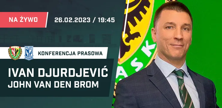 WIDEO: Djurdjević i van den Brom po meczu Śląsk - Lech
