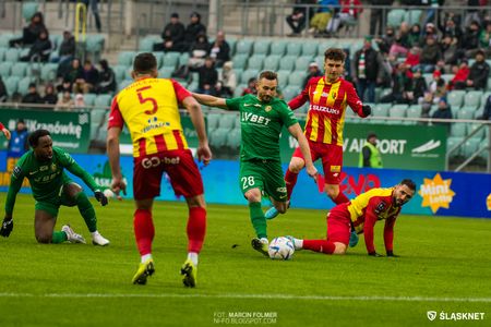 20. kolejka: Śląsk Wrocław 1:1 Korona Kielce