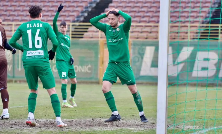 FOTO: Śląsk II Wrocław 2:3 Garbarnia Kraków