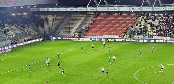 Śląsk - Cracovia 1:1. Bejger z golem w debiucie na wahadle (RELACJA)