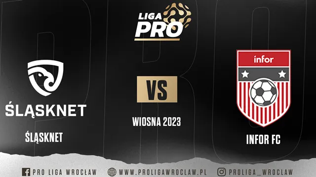LIVE: Śląsknet 10:4 Infor FC (PRO Liga)