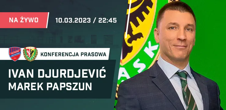 LIVE: Djurdjević i Papszun po meczu Raków - Śląsk