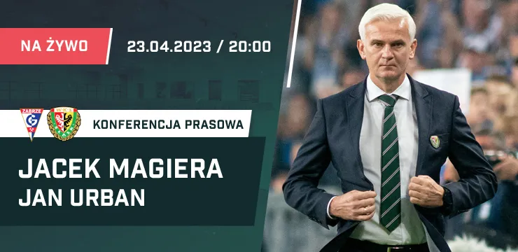 LIVE: Magiera i Urban po meczu Górnik - Śląsk