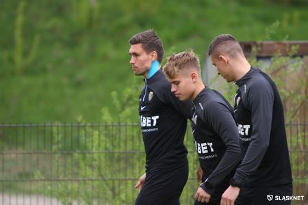 Trening piłkarzy Śląska 25.04.2023