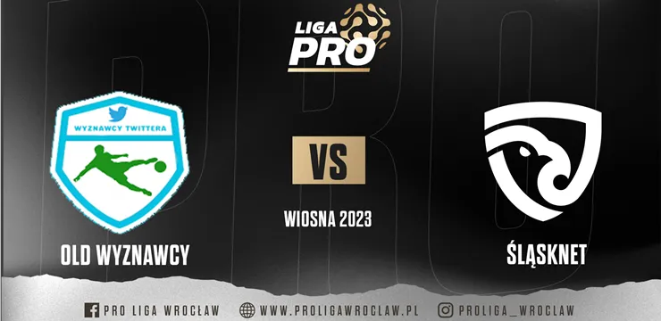 WIDEO: OLD Wyznawcy 10:3 Śląsknet (PRO Liga)