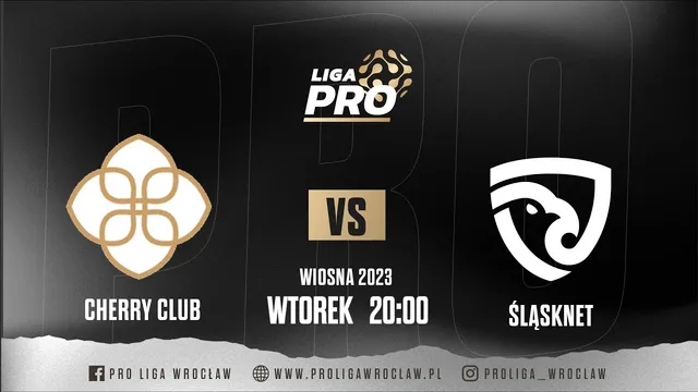 LIVE: Cherry Club - Śląsknet (PRO Liga Wrocław)
