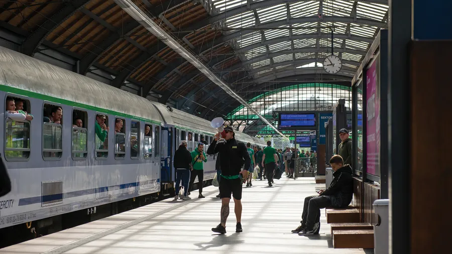 FOTO: Legia - Śląsk (KIBICE)
