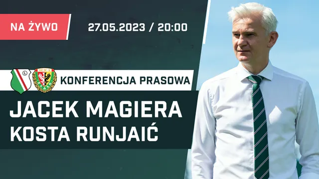 LIVE: Magiera i Runjaić po meczu Legia - Śląsk