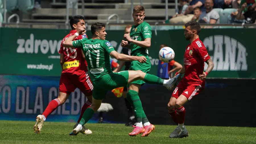 Śląsk - Miedź 4:2. Koncert wrocławian, powrót legendy (RELACJA) 