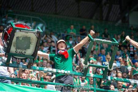 33. kolejka: Śląsk Wrocław 4:2 Miedź Legnica (KIBICE)