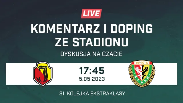 LIVE: Jagiellonia Białystok - Śląsk Wrocław (NA ŻYWO)