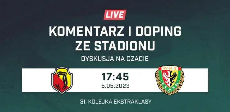 LIVE: Jagiellonia Białystok - Śląsk Wrocław (NA ŻYWO)