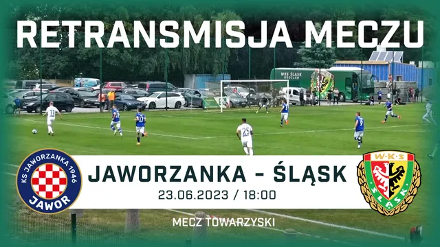RETRANSMISJA: Jaworzanka Jawor 0:8 Śląsk Wrocław (WIDEO)