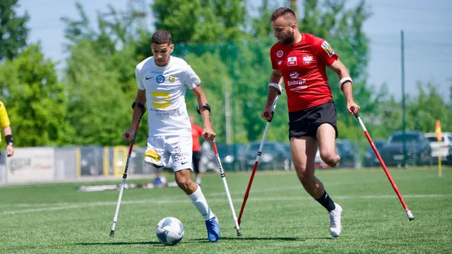 FOTO: AMP Futbol Śląsk Wrocław - Reprezentacja Polski
