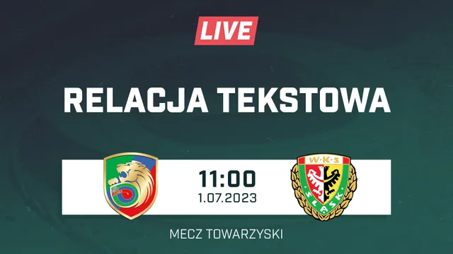LIVE: Miedź Legnica - Śląsk Wrocław (NA ŻYWO)