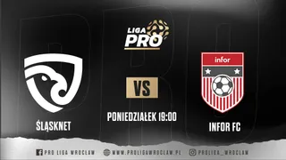 LIVE: Śląsknet - Infor FC (PRO Liga)