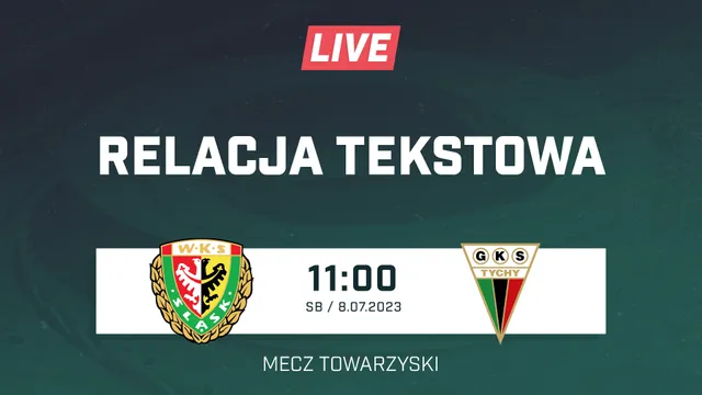 LIVE: Śląsk Wrocław - GKS Tychy (NA ŻYWO)