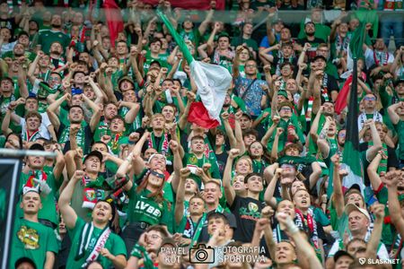 2. kolejka: Śląsk Wrocław 1:2 Zagłębie Lubin (KIBICE)