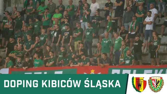 KIBICE: Doping kibiców Śląska w Kielcach (WIDEO)