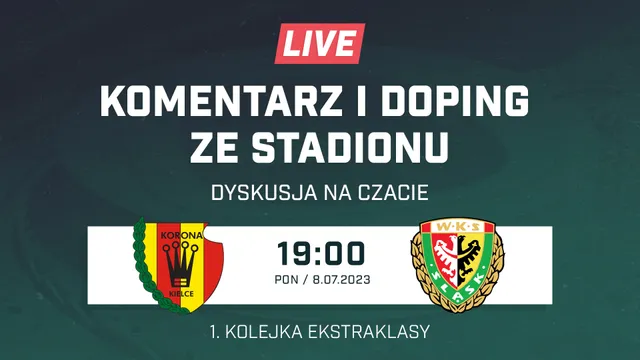 LIVE: Korona Kielce - Śląsk Wrocław (NA ŻYWO)
