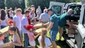 Kibice Śląska ze wsparciem dla Polaków z Mościska i Lwowa
