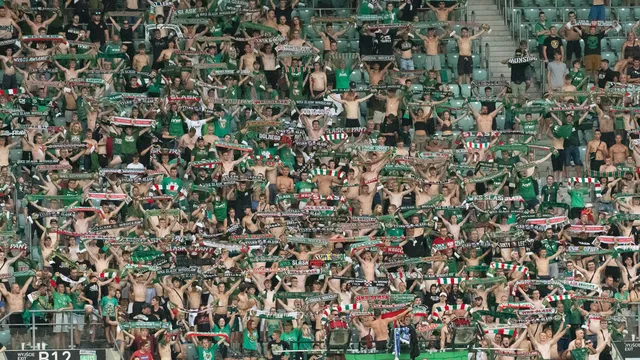 KIBICE: Doping kibiców Śląska w meczu z Lechem Poznań (WIDEO)