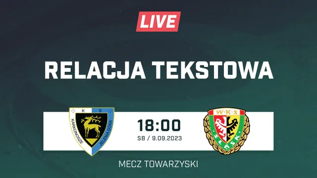 LIVE: Karkonosze Jelenia Góra - Śląsk Wrocław (NA ŻYWO)