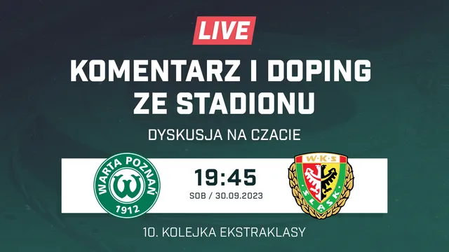 LIVE: Warta Poznań - Śląsk Wrocław (NA ŻYWO)