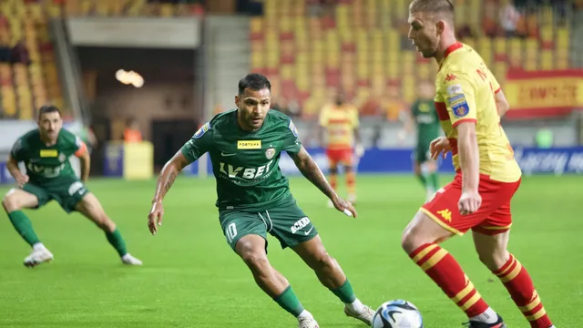 Jagiellonia - Śląsk 2:0. Słaby Śląsk żegna się z pucharem (RELACJA)