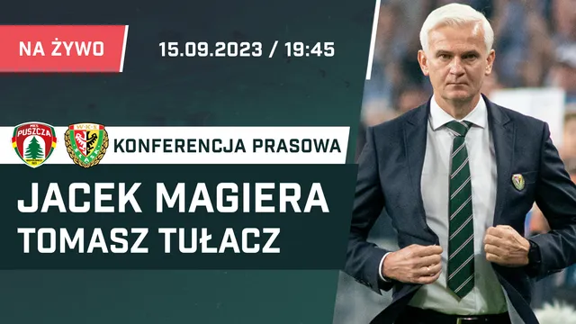 LIVE: Magiera i Tułacz po meczu Puszcza - Śląsk