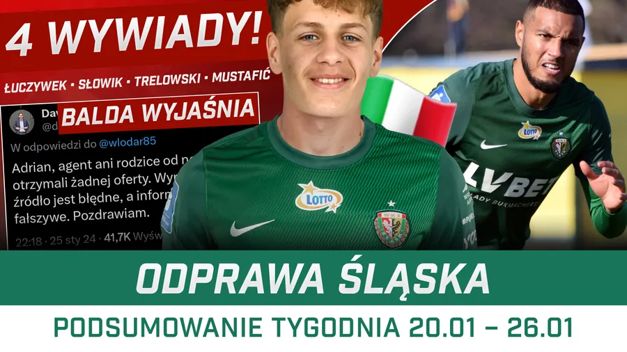ODPRAWA ŚLĄSKA: Pierwsze sparingi WKS-u