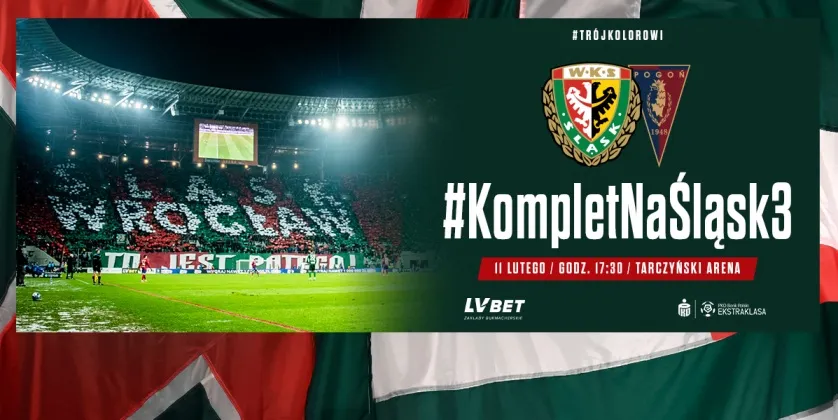 Czy Śląsk znowu zapełni stadion? Klub ruszył z akcją #KompletNaŚląsk3 